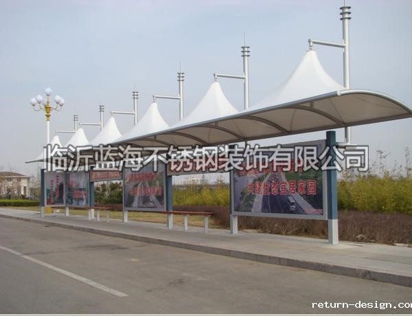 新型华体汇赞助宣传栏提高城市审美